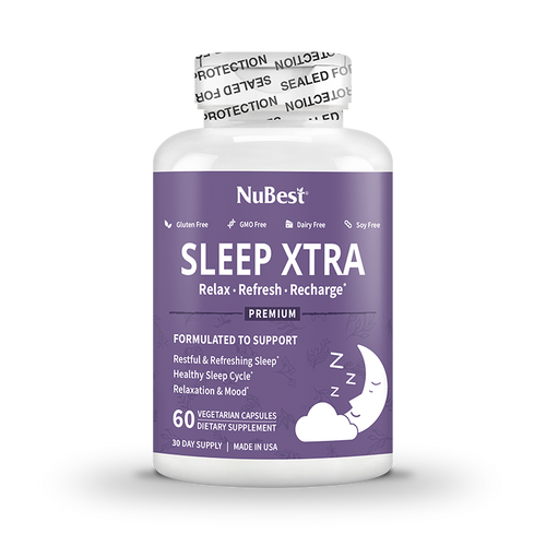 Sleep Xtra, Natural Non-Habit Forming Sleep Aid for Teens & Adults, 60