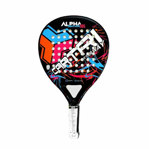Padel Racket Alpha Centauri Cartri 385 Black
