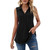 Mothers Day Gifts -Womens Summer Tank Loose Fit Causal Polo Shirts