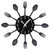 Kitchen Cutlery Wall Clock fun