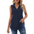 Polo Shirts Womens Summer Tank Loose Fit Causal