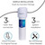 Drinking Water Filter System, Under Sink ,3 Years or 20K Ultra High