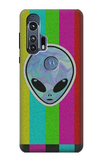 W3437 Alien No Signal Hard Case and Leather Flip Case For Motorola Edge+