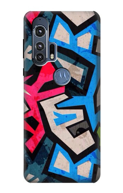 W3445 Graffiti Street Art Hard Case and Leather Flip Case For Motorola Edge+