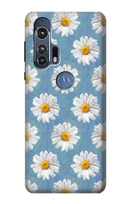 W3454 Floral Daisy Hard Case and Leather Flip Case For Motorola Edge+