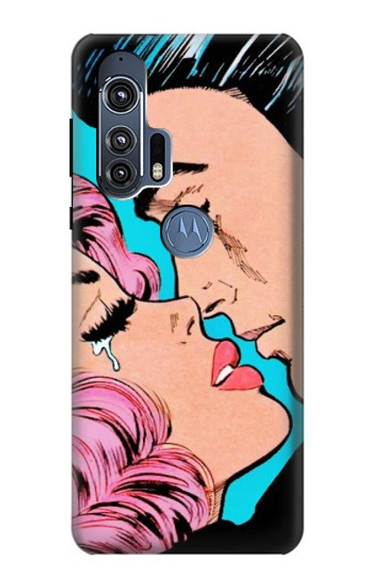 W3469 Pop Art Hard Case and Leather Flip Case For Motorola Edge+