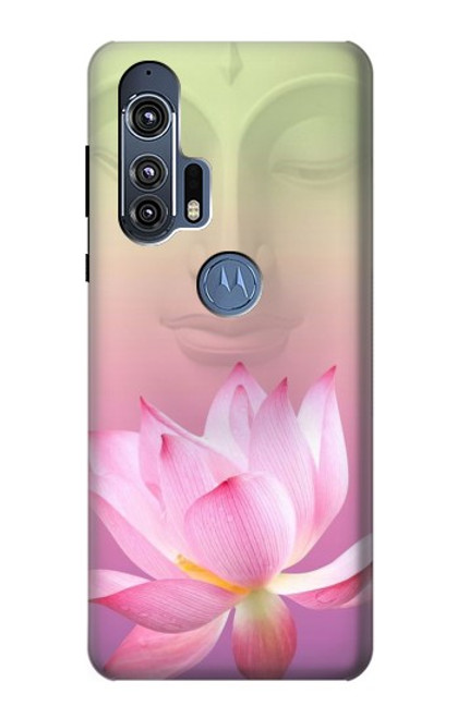 W3511 Lotus flower Buddhism Hard Case and Leather Flip Case For Motorola Edge+