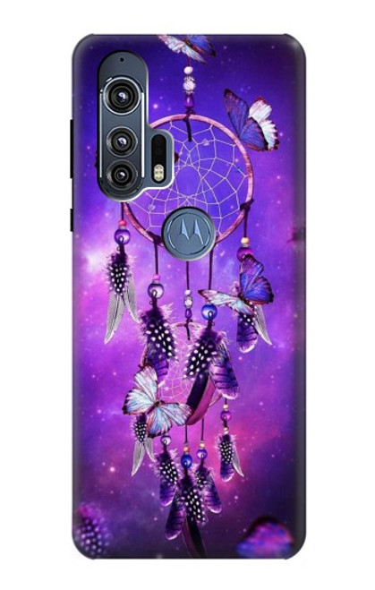 W3685 Dream Catcher Hard Case and Leather Flip Case For Motorola Edge+