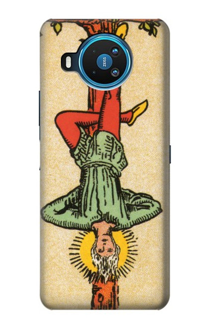 W3377 Tarot Card Hanged Man Hard Case and Leather Flip Case For Nokia 8.3 5G