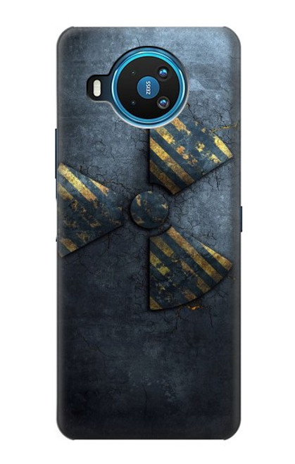 W3438 Danger Radioactive Hard Case and Leather Flip Case For Nokia 8.3 5G