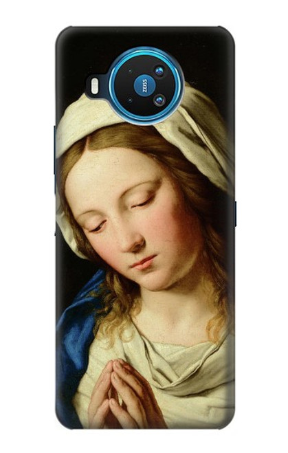 W3476 Virgin Mary Prayer Hard Case and Leather Flip Case For Nokia 8.3 5G