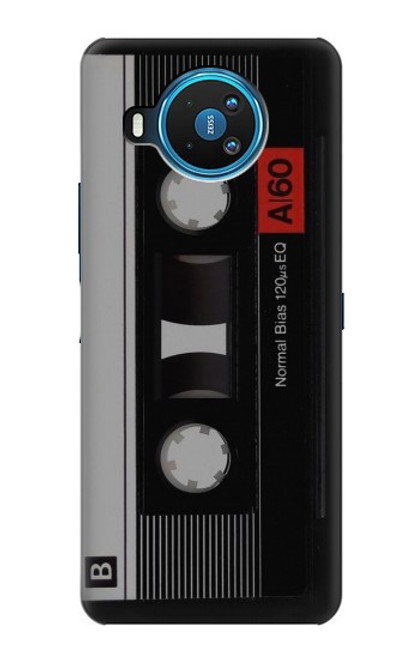 W3516 Vintage Cassette Tape Hard Case and Leather Flip Case For Nokia 8.3 5G