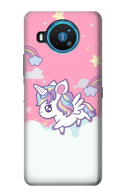 W3518 Unicorn Cartoon Hard Case and Leather Flip Case For Nokia 8.3 5G