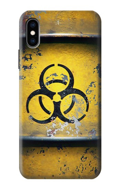 W3669 Biological Hazard Tank Graphic Hard Case and Leather Flip Case For iPhone X, iPhone XS