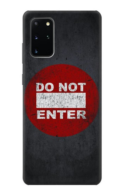 W3683 Do Not Enter Hard Case and Leather Flip Case For Samsung Galaxy S20 Plus, Galaxy S20+