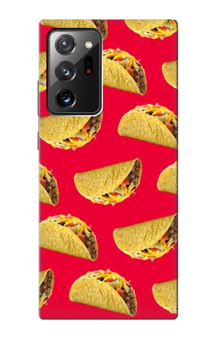 W3755 Mexican Taco Tacos Hard Case and Leather Flip Case For Samsung Galaxy Note 20 Ultra, Ultra 5G