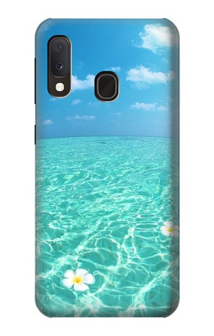 W3720 Summer Ocean Beach Hard Case and Leather Flip Case For Samsung Galaxy A20e