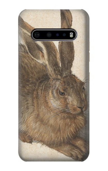 W3781 Albrecht Durer Young Hare Hard Case and Leather Flip Case For LG V60 ThinQ 5G