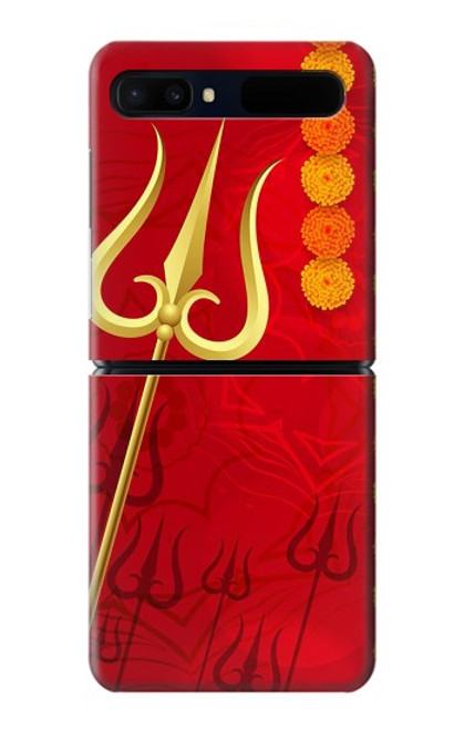 W3788 Shiv Trishul Hard Case For Samsung Galaxy Z Flip 5G