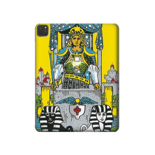 W3739 Tarot Card The Chariot Tablet Hard Case For iPad Pro 11 (2021,2020,2018, 3rd, 2nd, 1st)