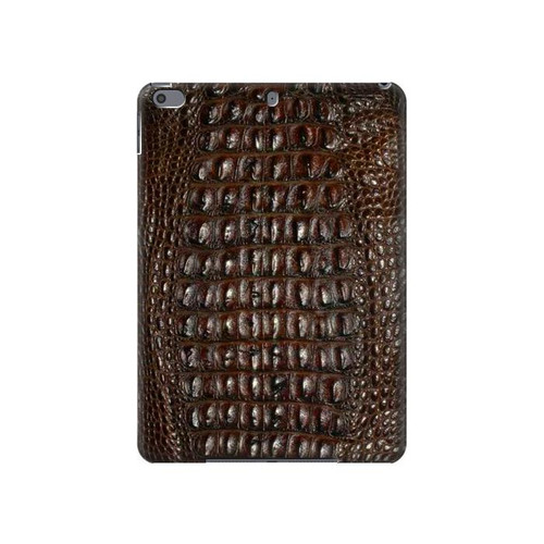 W2850 Brown Skin Alligator Graphic Printed Tablet Hard Case For iPad Pro 10.5, iPad Air (2019, 3rd)