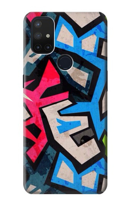 W3445 Graffiti Street Art Hard Case and Leather Flip Case For OnePlus Nord N10 5G