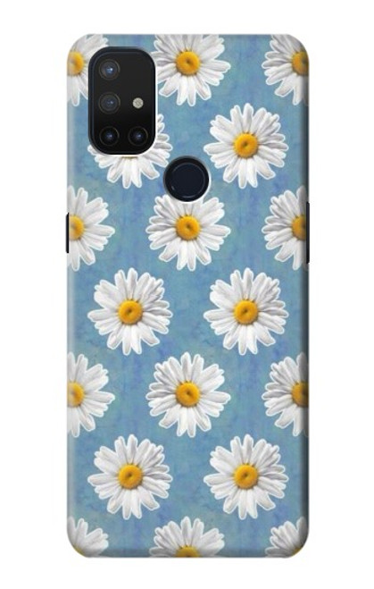 W3454 Floral Daisy Hard Case and Leather Flip Case For OnePlus Nord N10 5G