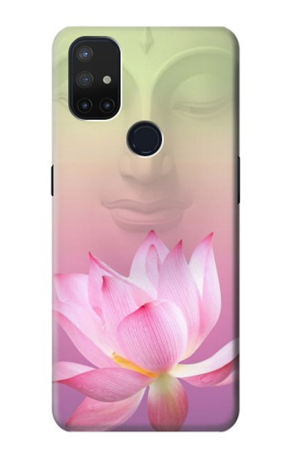 W3511 Lotus flower Buddhism Hard Case and Leather Flip Case For OnePlus Nord N10 5G