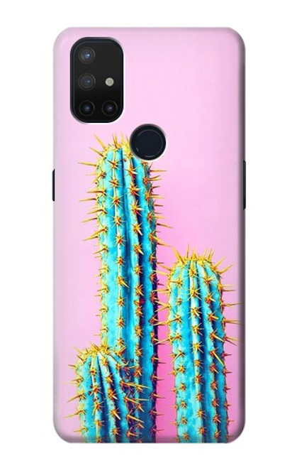 W3673 Cactus Hard Case and Leather Flip Case For OnePlus Nord N10 5G