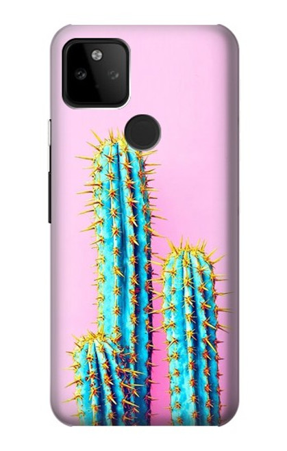 W3673 Cactus Hard Case and Leather Flip Case For Google Pixel 5A 5G