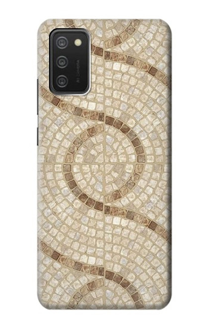 W3703 Mosaic Tiles Hard Case and Leather Flip Case For Samsung Galaxy A03S