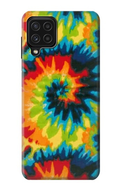 W3459 Tie Dye Hard Case and Leather Flip Case For Samsung Galaxy A22 4G