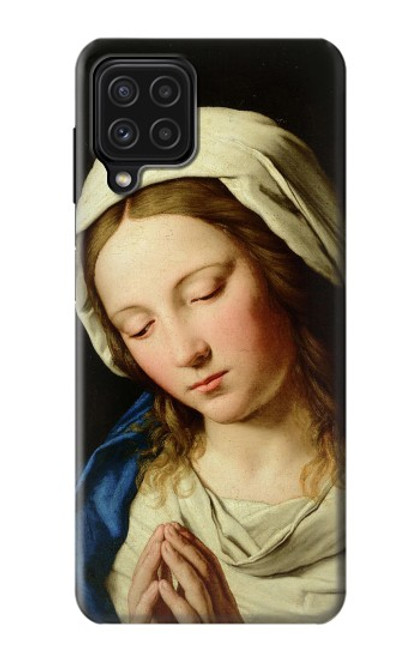 W3476 Virgin Mary Prayer Hard Case and Leather Flip Case For Samsung Galaxy A22 4G