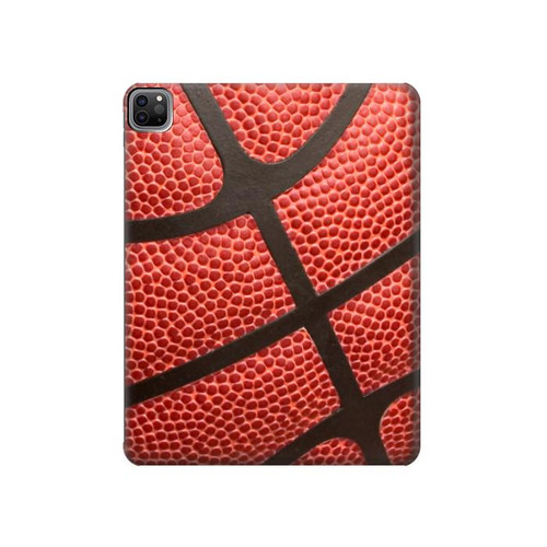 W0065 Basketball Tablet Hard Case For iPad Pro 12.9 (2022, 2021, 2020, 2018), Air 13 (2024)