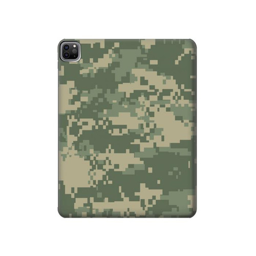 W2173 Digital Camo Camouflage Graphic Printed Tablet Hard Case For iPad Pro 12.9 (2022, 2021, 2020, 2018), Air 13 (2024)