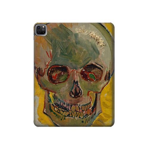 W3359 Vincent Van Gogh Skull Tablet Hard Case For iPad Pro 12.9 (2022, 2021, 2020, 2018), Air 13 (2024)