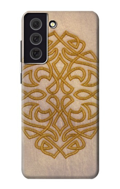 W3796 Celtic Knot Hard Case and Leather Flip Case For Samsung Galaxy S21 FE 5G