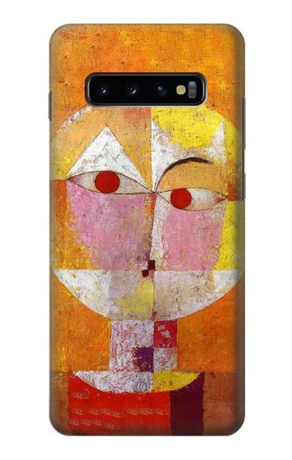 W3811 Paul Klee Senecio Man Head Hard Case and Leather Flip Case For Samsung Galaxy S10 Plus