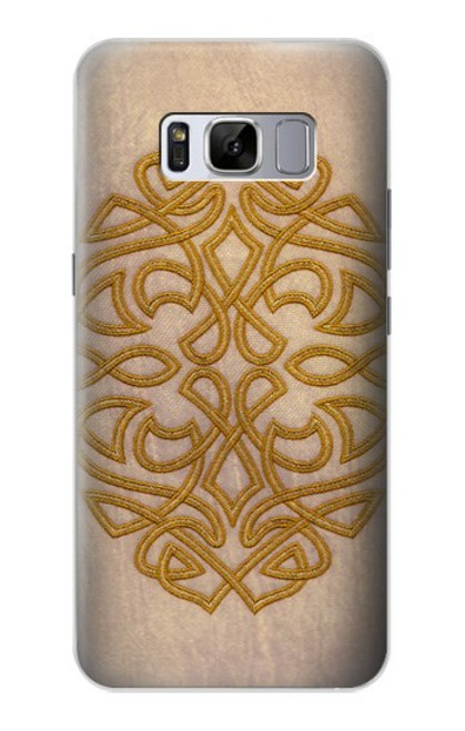 W3796 Celtic Knot Hard Case and Leather Flip Case For Samsung Galaxy S8 Plus