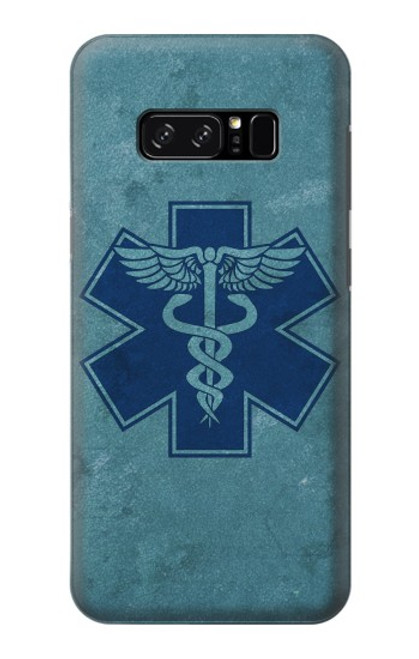 W3824 Caduceus Medical Symbol Hard Case and Leather Flip Case For Note 8 Samsung Galaxy Note8