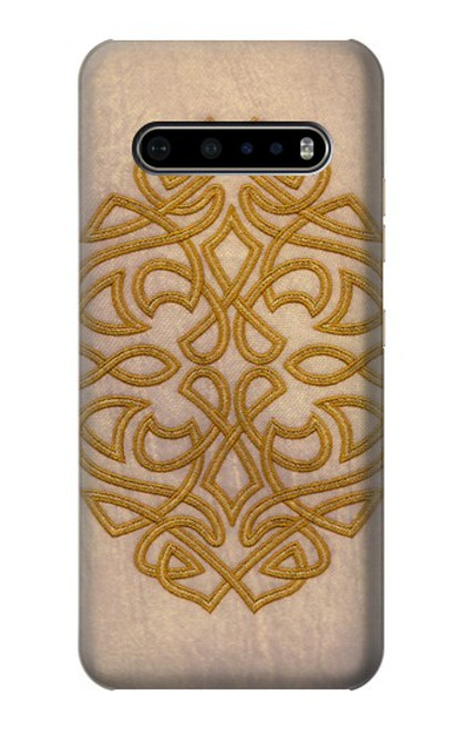 W3796 Celtic Knot Hard Case and Leather Flip Case For LG V60 ThinQ 5G
