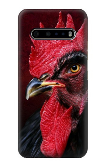 W3797 Chicken Rooster Hard Case and Leather Flip Case For LG V60 ThinQ 5G