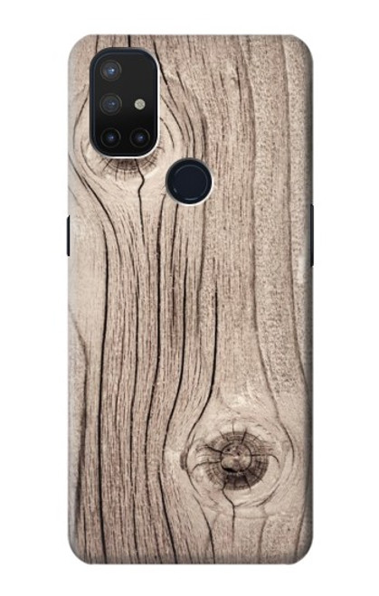 W3822 Tree Woods Texture Graphic Printed Hard Case and Leather Flip Case For OnePlus Nord N10 5G