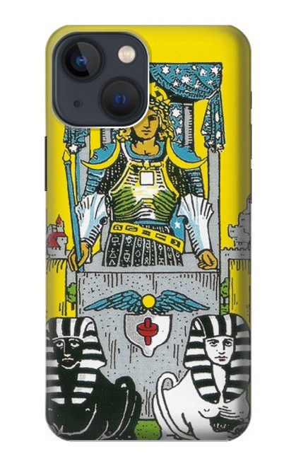 W3739 Tarot Card The Chariot Hard Case and Leather Flip Case For iPhone 13 mini
