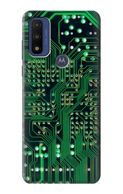 W3392 Electronics Board Circuit Graphic Hard Case and Leather Flip Case For Motorola G Pure