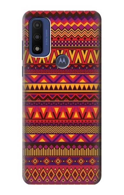 W3404 Aztecs Pattern Hard Case and Leather Flip Case For Motorola G Pure