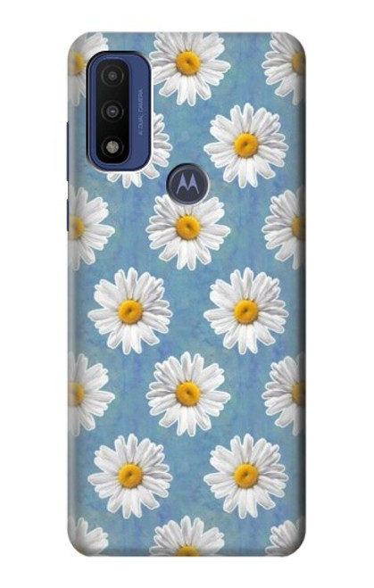 W3454 Floral Daisy Hard Case and Leather Flip Case For Motorola G Pure