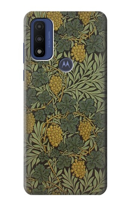 W3662 William Morris Vine Pattern Hard Case and Leather Flip Case For Motorola G Pure