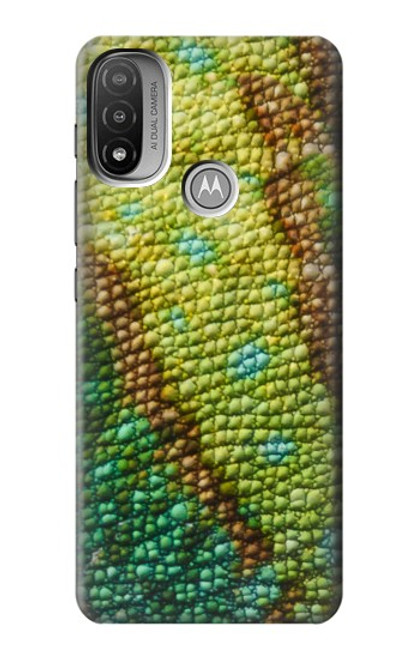 W3057 Lizard Skin Graphic Printed Hard Case and Leather Flip Case For Motorola Moto E20,E30,E40