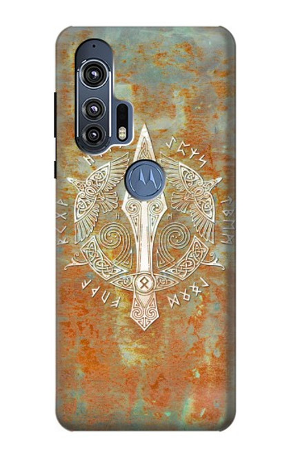 W3827 Gungnir Spear of Odin Norse Viking Symbol Hard Case and Leather Flip Case For Motorola Edge+